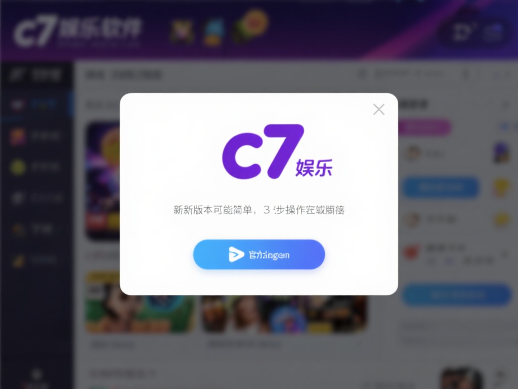 c7娱乐软件下载:最新版本免费获取,畅享极致游戏体验 (c7娱乐软件下载:最新版本免费获取,畅享极致游戏体验与无限乐趣) 获取c7娱乐软件的最新版本非常简单,只需几步操作即