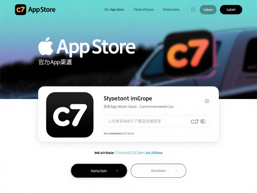 访问官方渠道：如果App&nbsp;Store中无法找到c7